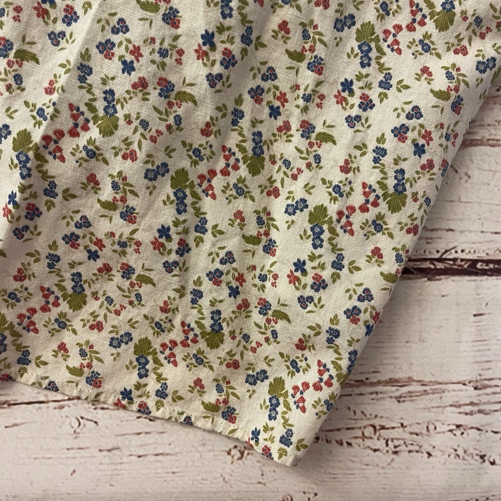 Zara Floral Midi Dress in Cream with Multi-Color Print - Picture 6 of 11